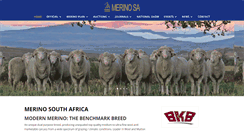 Desktop Screenshot of merinosa.co.za